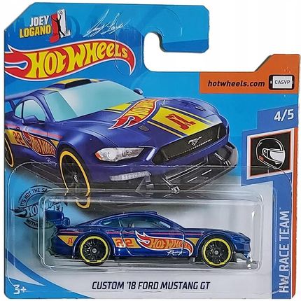 Hot Wheels 2020 Custom '18 Ford Mustang Gt (GHC59) - Ceny i opinie
