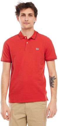 LEE PIQUE POLO WASHED RED L61ARLQM
