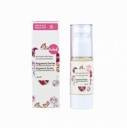Krem Kvitok Argan Cream With Pomegranate Do Skóry Dojrzałej na noc 30ml