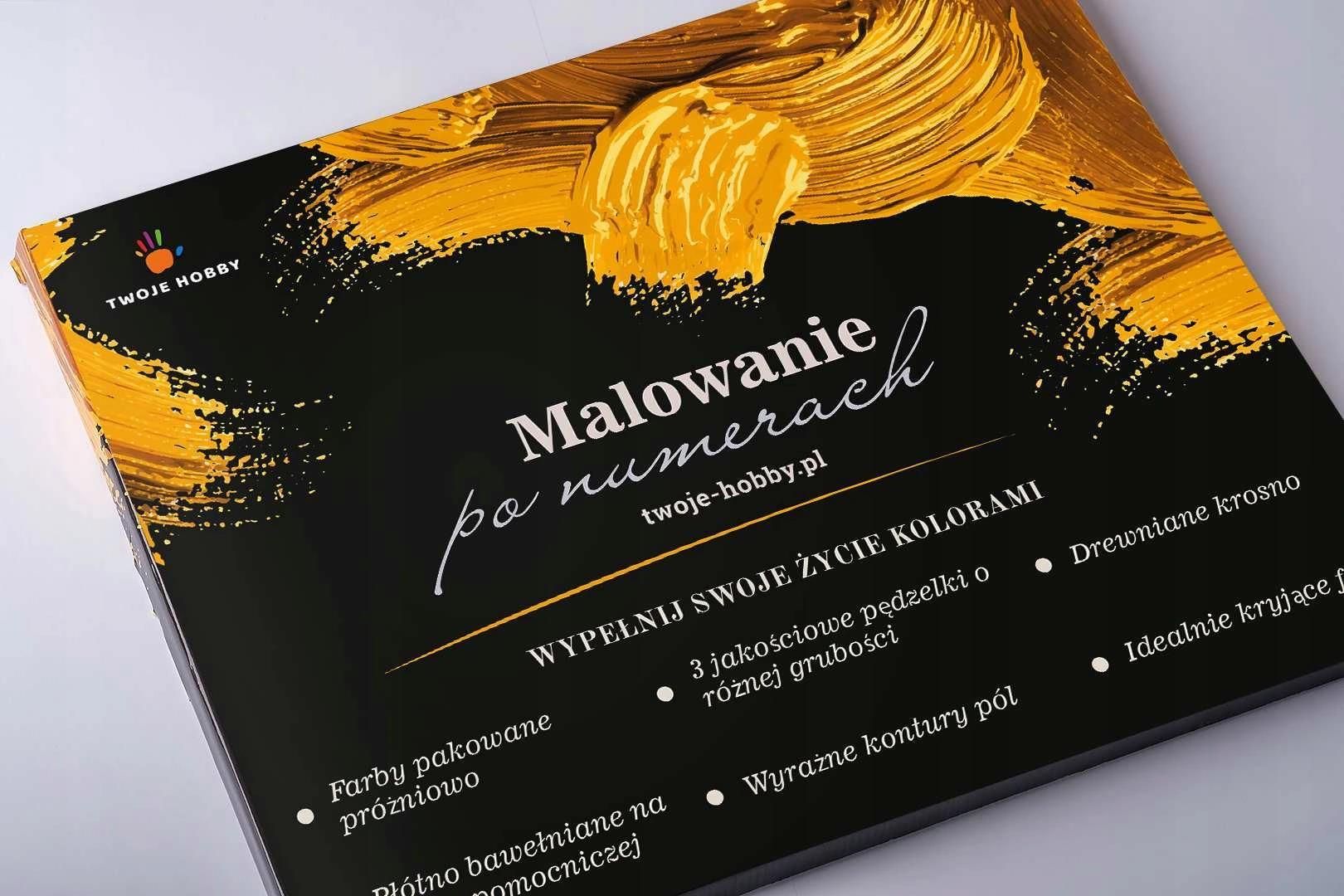 Obraz do Malowania Po Numerach 40X50 Twoje-Hobby - zdjęcie 1 Obraz do Malowania Po Numerach 40X50 Twoje-Hobby