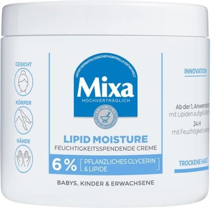 Mixa Lipid Moisture krem nawilżający do suchej skóry 400ml