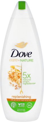 Dove Care By Nature Żel Pod Prysznic Replenishing  Oat Milk & Maple Syrup 600Ml 