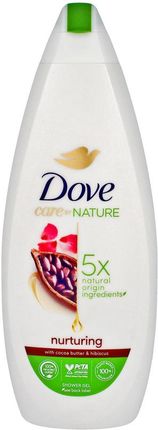 Dove Care By Nature Żel Pod Prysznic Nurturing  Cocoa Butter & Hibiscus 600Ml 