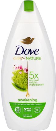 Dove Care By Nature Żel Pod Prysznic Awakening  Matcha Green Tea & Sakura Blossom 400Ml 