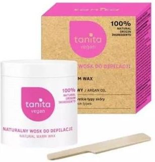 Tanita Vegan Naturalny wosk do depilacji ciała z olejem arganowym 250 ml