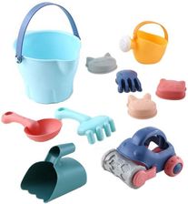 Zdjęcie Woopie Zestaw Do Piasku W Wiaderku Z Samochodzikiem 10 El. - Pruszków