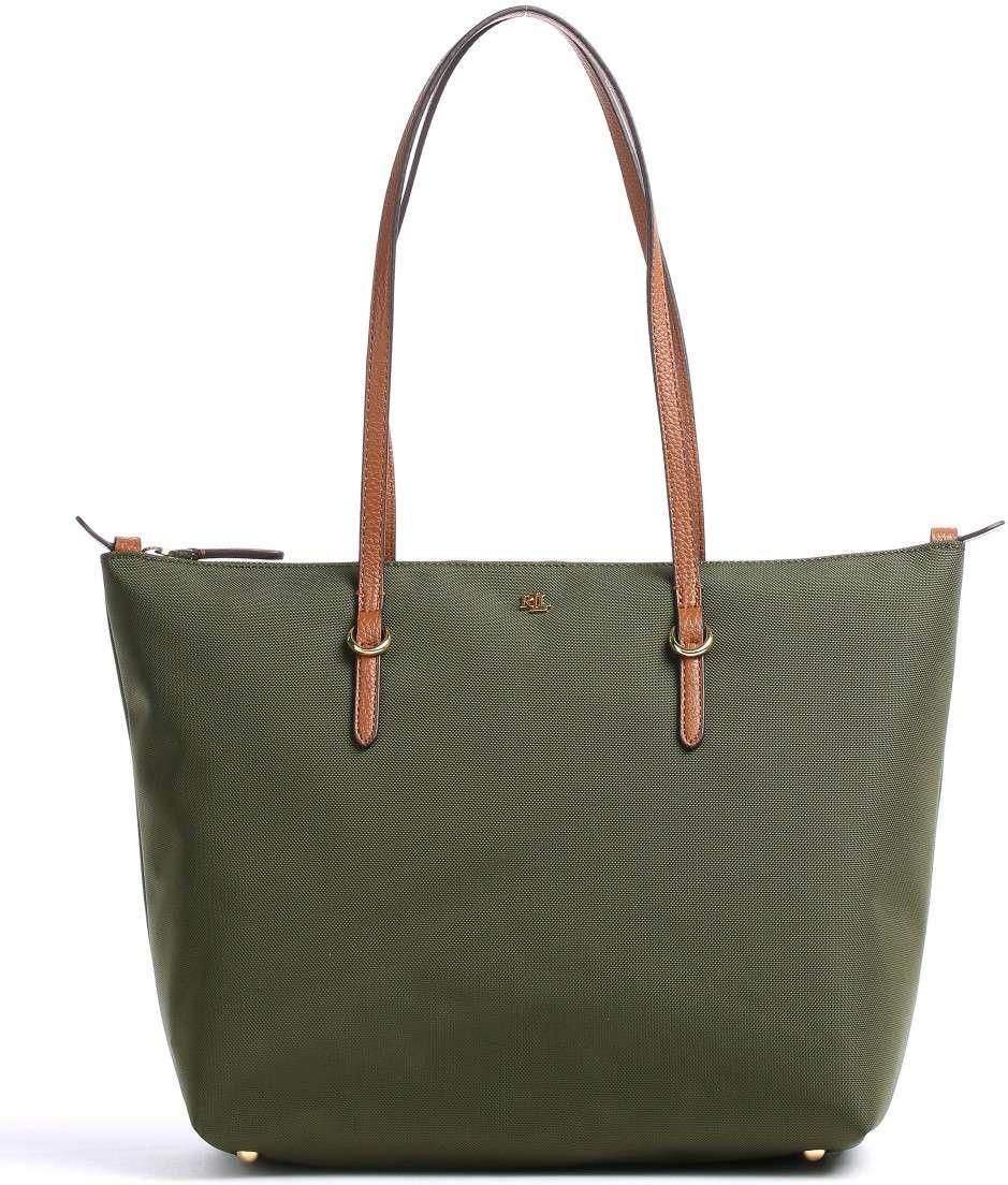 Lauren Ralph Lauren Chadwick Keaton Torba na zakupy oliwkowy