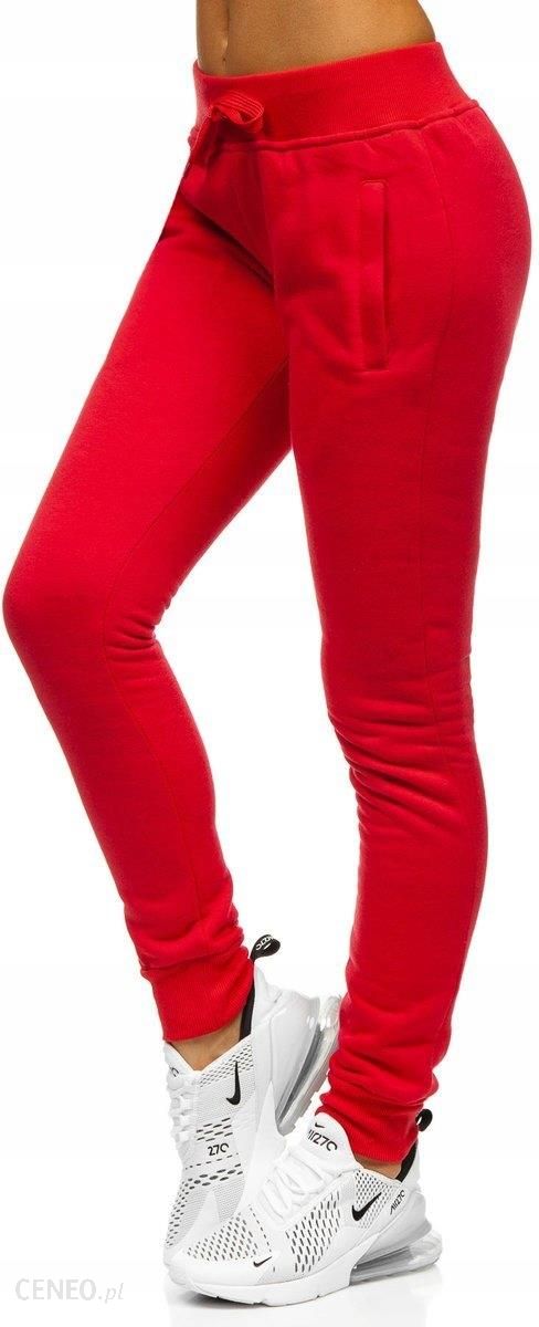 Granatowe spodnie dresowe damskie Denley YW01020