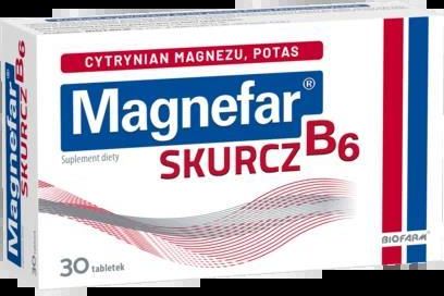 Biofarm Magnefar B6 Skurcz, 30tabl.