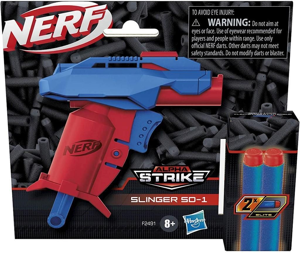 PISTOLET A FLECHETTES NERF ALPHA STRIKE CLAW QS-4 + 4 FLECHETTES