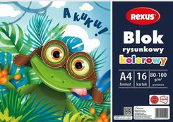 Blok Rysunkowy Kolorowy A4 16K..