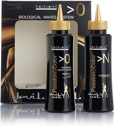 Exclusive Professional Trwała Ondulacja Bez Amoniaku No.1 (100Ml+100Ml) (Włosy Farbowane)