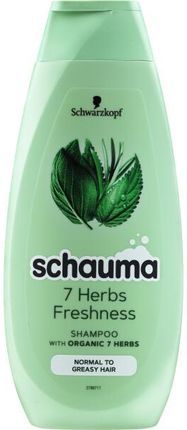 Schauma Szampon Do Włosów Przetłuszczających Się I Normalnych - 7 Herbs Freshness 750 Ml