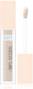 Astra Make-Up Pure Beauty Fluid Concealer Korektor W Płynie Odcień 01 Vanilla 5 Ml
