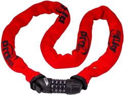 Zdjęcie Profex Blokada Łańcuch Szyfr Neo 130 Cm 6 Mm Czerwona - Buk