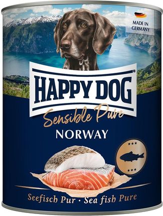 Happy Dog Sensible Pure Norway Konserwa Z Łososiem 800G
