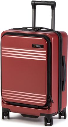 Mała Twarda Walizka NATIONAL GEOGRAPHIC - Luggage N165HA.49.56 Burgundy