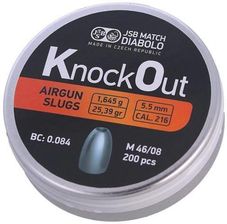 Zdjęcie Jsb Śrut Knockout Slugs 0.216 / 5.5Mm 200szt. - Zaklików