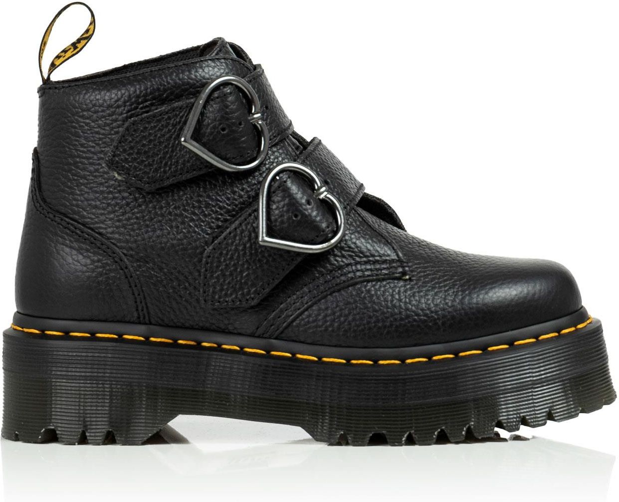 Buty Dr. Martens Devon Heart Black Milled Nappa 26439001 - 38 - Ceny i ...