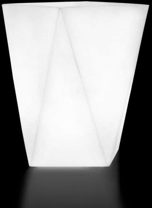 Biała Donica Vaso Z Oświetleniem