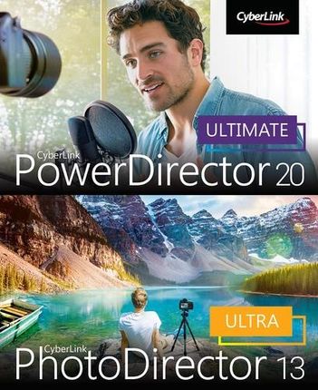 Cyberlink Powerdirector 20 Ultimate + Photodirector 13 Ultra Duo (P2731004)