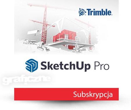 Trimble Sketchup Pro Pl Win/Mac Box Subskrypcja 1 Rok (PTSP20PLS1YCSBWM)