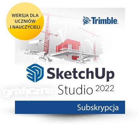 Trimble Sketchup Studio Eng Win/Mac Box Subskrypcja 1 Rok Student & Teacher (PTSS20E1)