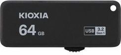 Zdjęcie Kioxia TransMemory U365 64GB USB 3.2 czarny (LU365K064GG4) - Złoty Stok