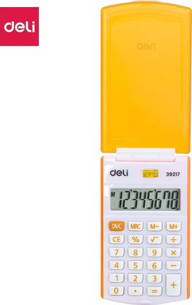 Kalkulator Deli KALKULATOR DELI 39217 POMARAŃCZOWY