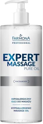 Farmona Expert Massage Pure Oil (Face&Body) Hipoalergiczny Olej Do Masażu 500 ml. 
