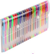 Zdjęcie Długopisy Żelowe Kolorowe Brokatowe Zestaw 25Szt. - Jelcz-Laskowice