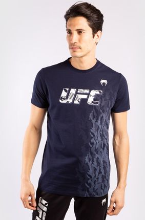 Venum UFC T-shirt Authentic Fight Week Granatowy