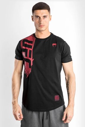 Venum UFC T-shirt Authentic Fight Week 2.0 Czarny/Czerwony