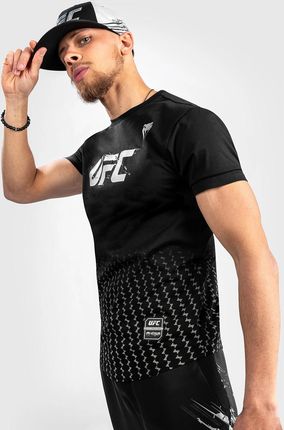 Venum UFC T-shirt Authentic Fight Week 2.0 Czarny/Szary