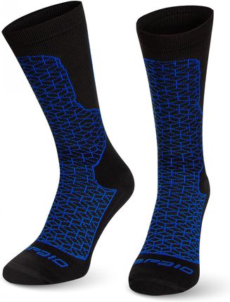 Spaio Skarpety Motocyklowe Breeze Black Royal Blue