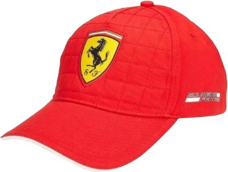 Czapka z daszkiem męska Ferrari SF FW Quilt Cap 130181044-600 Rozmiar: One size