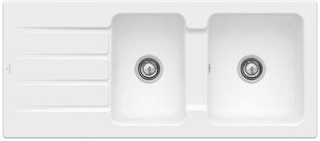 Villeroy&Boch Architectura 80 CeramicPlus 116x51cm Biały Stone White 338002RW