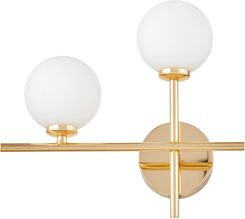 Lumina Deco Marsiada kinkiet złoty kule W2 LDW 6033N-2 (FGD) (LDW6033N2FGD)