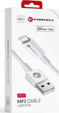 Partner Tele.Com Kabel USB FORCELL kabel USB MFI do Lightning Apple Iphone 8-pin LC01