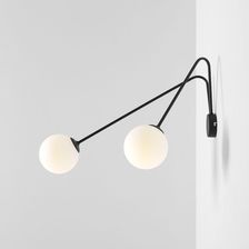 Aldex kinkiet Holm L 2xE14 czarny 1082D1_L (AX1082D1_L)