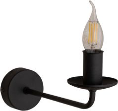 Zdjęcie Tk Lighting Limal 1x40W Kinkiet czarny (4611) - Będzin