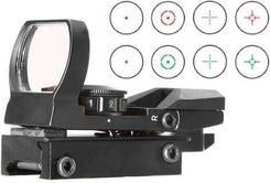 Aim O Kolimator Multi Reticle Red & Green Dot Blac