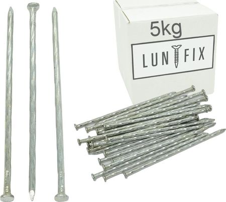 Lun Fix Gwoździe 3,1x70mm Skręcane Czarne GSC004K