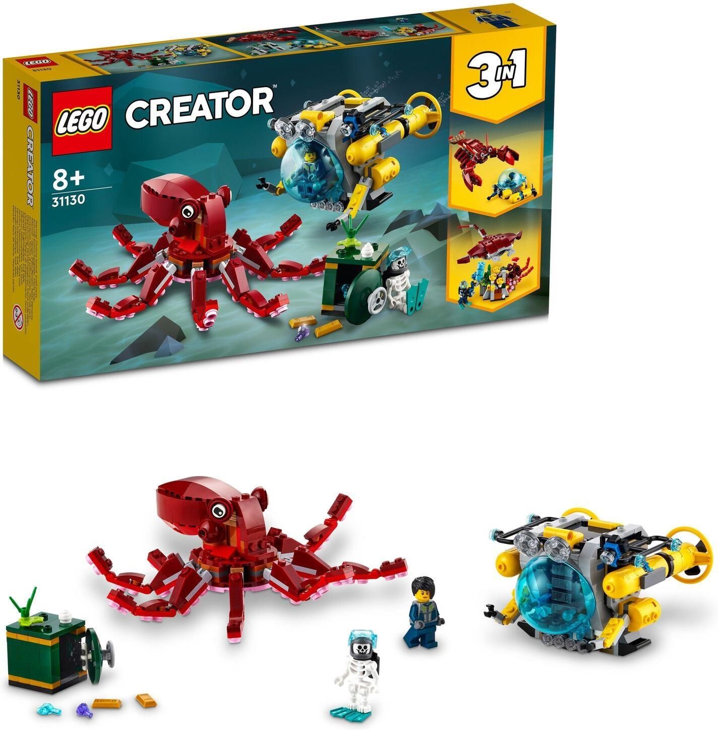 LEGO Creator 31130 Wyprawa po zatopiony skarb - Ceny i opinie