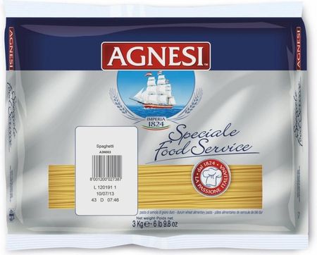 Agnesi Spaghetti 3kg