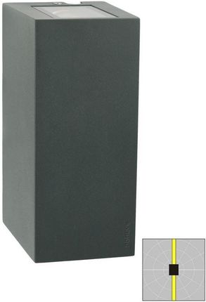 NORLYS - KINKIET OGRODOWY DWUSTRONNY LED LILLEHAMMER 5030 DIM 4000K GRAFIT - 5030GR OS