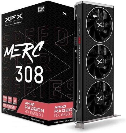 XFX Radeon RX 6650 XT BLACK MERC 308 8GB (RX665X8TBDY)