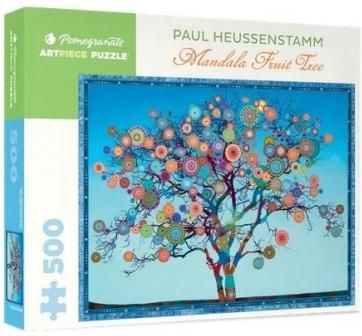 Pomegranate Puzzle 500El. Mandala Drzewo Pełne Owoców
