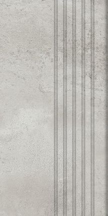 Tubądzin Epoxy Grey Stopnica Mat 29,6x59,8