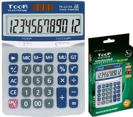 Toor Kalkulator Biurowy Tr 2213A 12 Pozycji